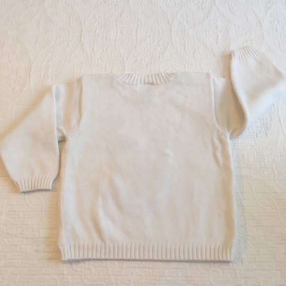 6-12m (4/$20) White Pullover Sweater by GAP - Picture 9 of 9